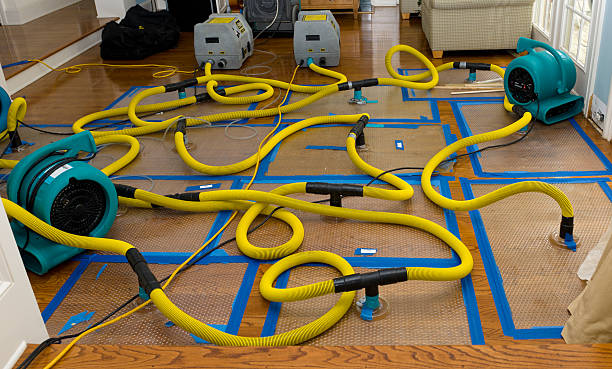 Professional Storm Water Damage Restoration technician working in Brush Prairie, WA